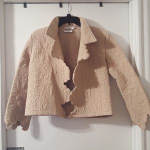 Unique Quilted Structured Jacket